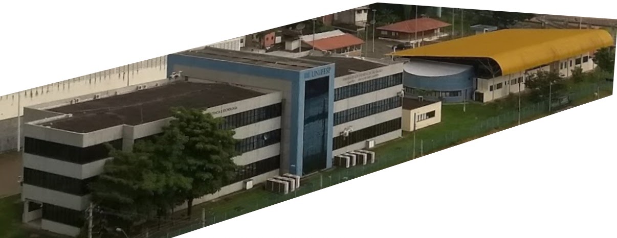 Representação do campus do ICT/UNIFESP